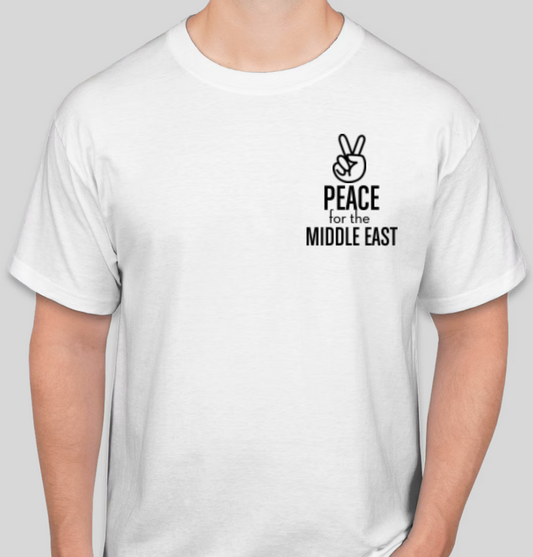 A Symbol of Unity: "Middle East for Peace" T-Shirt